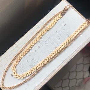 2 Layer Chevron and Chain Choker